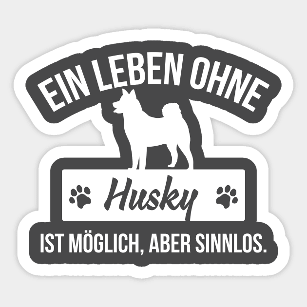 Husky Sticker by nektarinchen